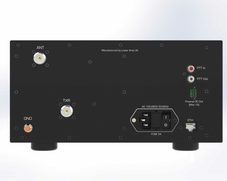 Linear Amp 2-700 CCS Rear Panel Render